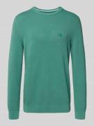 Marc O'Polo Regular Fit Strickpullover aus reiner Baumwolle in Mint, G...