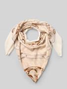 Guess Schal mit Logo-Print Modell 'Noelle' in Beige, Größe 1