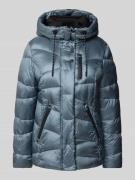 Gil Bret Steppjacke mit Kapuze in Bleu, Größe 36