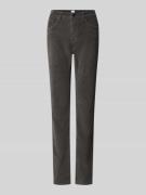 Brax Slim Fit Cordhose aus Baumwoll-Mix Modell 'Mary' in Dunkelgrau, G...