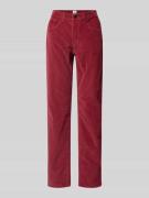 Brax Slim Fit Cordhose im 5-Pocket-Design Modell 'Carola' in Bordeaux,...