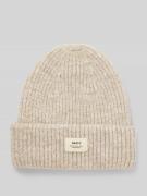 Barts Mütze in Strick-Optik Modell 'Owlet' in Beige, Größe 1