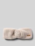 Barts Stirnband mit Label-Patch Modell 'Breanne' in Offwhite, Größe 1