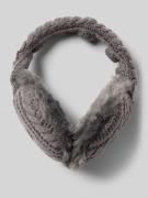 Barts Ohrenwärmer mit Zopfmuster Modell 'Monique' in Dunkelgrau, Größe...