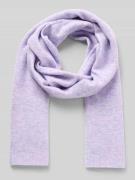Barts Schal mit gerippten Abschlüssen Modell 'Witzia' in Flieder, Größ...
