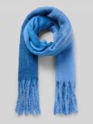 ICHI Schal in Strick-Optik Modell 'IAMALOU' in Blau, Größe 1