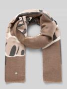 Codello Schal mit Fransen in Hellbraun, Größe 1