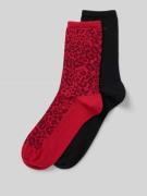 HUGO Socken aus Baumwoll-Mix im 2er-Pack in Rot, Größe 35-38