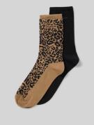 HUGO Socken aus Baumwoll-Mix im 2er-Pack in Black, Größe 35-38