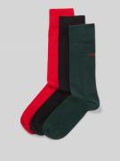 HUGO Socken aus Baumwoll-Mix im 3er-Pack in Dunkelgruen, Größe 39-42