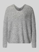 MOS MOSH Oversized Strickpullover mit gerippten Abschlüssen Modell 'TH...