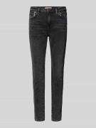 MOS MOSH Skinny Fit Jeans mit Reißverschlusstaschen Modell 'Bradford' ...