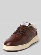 Genesis Sneaker aus echtem Leder Modell 'Porto' in Dunkelbraun, Größe ...