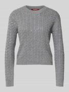 Max Mara Studio Slim Fit Strickpullover aus reiner Schurwolle Modell '...