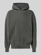 ANNARR Sweatshirt mit Kapuze Modell 'ASTOR' in Graphit, Größe L