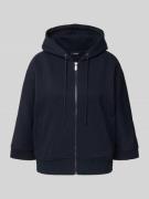 OPUS Relaxed Fit Sweatjacke mit Reißverschluss Modell 'Genita' in Dunk...
