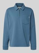 Wood Wood Regular Fit Poloshirt mit Brusttasche Modell 'Andrew' in Oce...