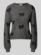 Only Regular Fit Strickpullover mit Allover-Muster Modell 'BORA' in He...