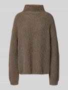 0039 Italy Loose Fit Strickpullover aus Kaschmir-Woll-Mix Modell 'LONA...