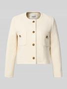 Bash Blazer aus Baumwoll-Mix mit Leinen-Anteil Modell 'MEREDITH' in Ec...