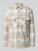 Jack & Jones Premium Regular Fit Freizeithemd mit Kentkragen in Hellgr...