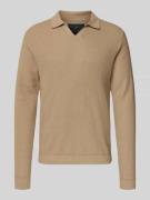 Jack & Jones Premium Strickpullover mit gerippten Abschlüssen Modell '...