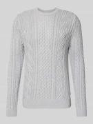 Jack & Jones Premium Strickpullover mit gerippten Abschlüssen Modell '...