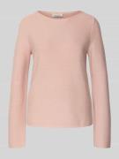 Marc O'Polo Regular Fit Pullover aus reiner Baumwolle in Rosa, Größe L