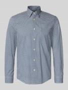 Marc O'Polo Shaped Fit Freizeithemd aus reiner Baumwolle in Blau, Größ...