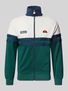 Ellesse Sweatjacke mit Label-Patch Modell 'RIMINI' in Bottle, Größe L