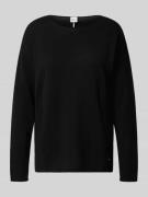 Brax Wollpullover mit Kaschmir-Anteil Modell 'STYLE.LIZ' in Black, Grö...
