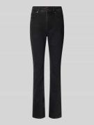 HUGO Slim Fit Jeans aus Baumwoll-Mix Modell 'GRITRIA_1' in Anthrazit, ...