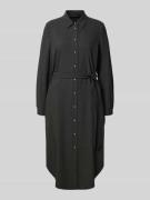 JOOP! Midikleid mit Bindegürtel Modell 'DALINA' in Mittelgrau, Größe 3...
