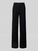 Vero Moda Slim Fit Weite Hose aus Viskose-Mix Modell 'EVA' in Black, G...