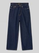 Jack & Jones Wide Fit Jeans mit Logo-Patch Modell 'IRON' in Dunkelblau...
