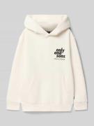 Only & Sons Regular Fit Hoodie aus Baumwoll-Mix Modell 'HUDSON' in Off...