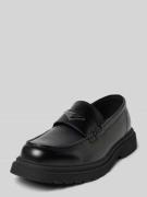 Replay Loafers mit Label-Applikation Modell 'PIERCE' in Black, Größe 4...