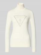 Guess Strickpullover mit Rollkragen Modell 'MELANIE' in Ecru, Größe L