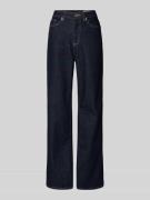Vero Moda Wide Leg Jeans aus Baumwoll-Mix Modell 'TESSA' in Dunkelblau...