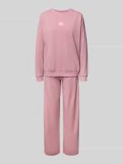 HUGO Relaxed Fit Pyjama aus Baumwoll-Mix im Set Modell 'NITE_LONG' in ...