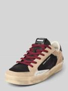 Crime London Sneaker aus Leder mit Schnürung Modell 'SK8 DELUXE' in Bl...