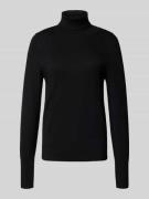 Jake*s Collection Regular Fit Rollkragenpullover in Strick-Optik in Bl...