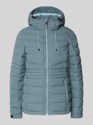 G.I.G.A. DX Steppjacke mit Kapuze in Rauchblau, Größe 36