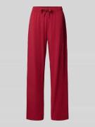 BOSS Regular Fit Pyjama-Hose aus Baumwoll-Mix in Rot, Größe L