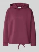 Christian Berg Woman Sweatshirt mit Kapuze in Kirsche, Größe L