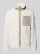 Jack & Jones Fleecejacke mit Stehkragen und Brusttasche Modell 'SOHO' ...