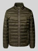 Jack & Jones Steppjacke mit Eingrifftaschen in Oliv, Größe L