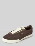 Lacoste Low Top Sneaker aus echtem Rindsleder Modell 'AURA' in Dunkelb...