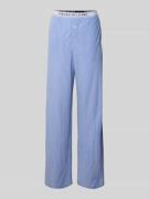 Polo Ralph Lauren Pyjama-Hose mit elastischem Logo-Bund in Blau, Größe...