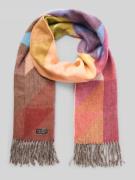 Fraas Schal mit Logo-Patch Modell &#x27;Cashmink&#x27; in Pink, Gr&#xF6;&#xDF;e 1